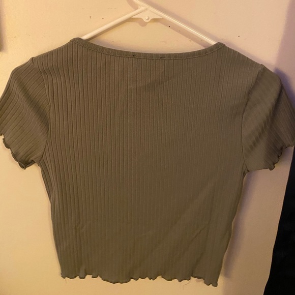 Button shirt green - Picture 2 of 2